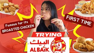 trying AL BAIK for the FIRST TIME [upl. by Clements]