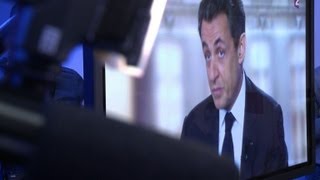 TVDuell Harter Schlagabtausch HollandeSarkozy [upl. by Hallam256]