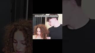 NOAH RIZZING UP ELIANA😂 kalogeras sisters edit viral fyp curlyhair edit rizz funny noah [upl. by Lampert]