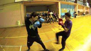 Savate Boxe Française en lycée [upl. by Ativak]