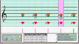 St Pauls Suite IV Finale quotThe Dargasonquot  Mario Paint Composer [upl. by Retnuh]