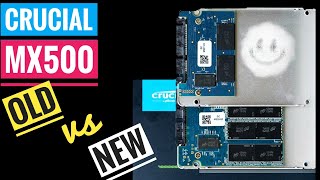 CRUCIAL MX500 💥 Old and New Revision 🔥 Comparison ✅ [upl. by Airdnalahs]