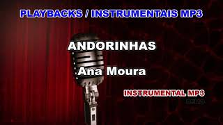 ♬ Playback  Instrumental Mp3  ANDORINHAS  Ana Moura [upl. by Ydnak392]