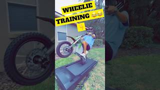 How to Wheelie a Dirt Bike😂 [upl. by Earazed]