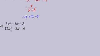 Simplifying Rational Expressions Part 2 [upl. by Cynth]