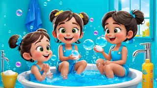 Bath Time Song  Fun and Clean Learning Song for Kids  Nursery Rhymes amp Kids Songs [upl. by Annuaerb]