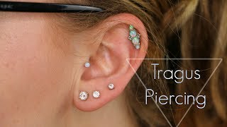 All About My TRAGUS Piercing [upl. by Antonia]