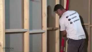 Installing Gyprock plasterboard  Plasterboard walls and ceilings [upl. by Yornek]