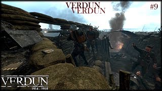 Verdun Gameplay  Squad Defense  VosgesPicardie  Sawn Off Fun [upl. by Inilahs]