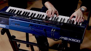 Casio MZX500 Arranger Keyboard Performance [upl. by Venuti]