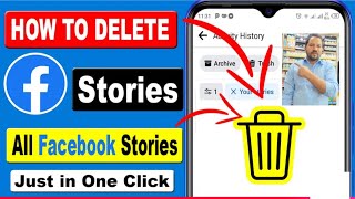 How to delete facebook stories on mobile How do I delete a story fb stories delete kasari garne [upl. by Sadye286]