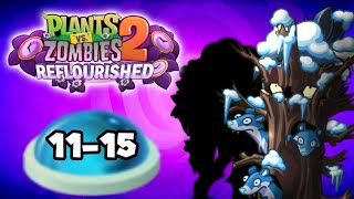 Plants vs Zombies 2 Reflourished Hypothermic Hollows Days 1115 [upl. by Shipman24]