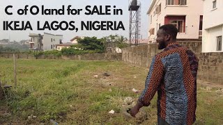 URGENT SALE Land for Sale in IKEJA  3 Plots 1800 Sqm with a C of O [upl. by Aduhey]