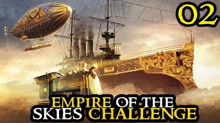 New World Express  Anno 1800 EMPIRE OF THE SKIES  Challenge Mode  New DLC City Builder  02 [upl. by Chitkara]