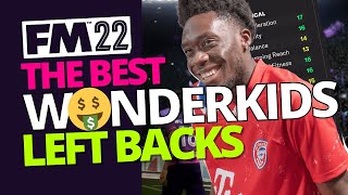 Best Young Left Backs in Football Manager 2022  FM22 Wonderkids [upl. by Airun977]