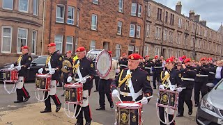 Skeogh Flute Band Dromore CoDown  Gourock Boyne Celebrations return parade 29thJune 2024 [upl. by Port]