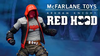 McFarlane Toys DC Multiverse Arkham Knight Red Hood Action Figure Review [upl. by Erme417]