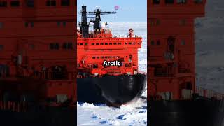 Icebreaker ship ⚓🚢 of Russia facts top5amazingfactsaboutlife 3awesomeledlightlifll [upl. by Ardnasela]