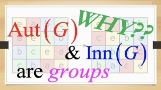 Automorphisms and Inner Automorphisms of a Group G [upl. by Eicaj]