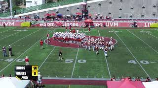 MÁXIMO AVANCE EN VIVO FRAILES vs LINCES MÉXICO ONEFA JUVENIL [upl. by Elbring]