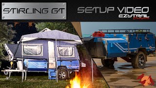 Ezytrail Campers Stirling GT Setup Guide [upl. by Euqinamod]