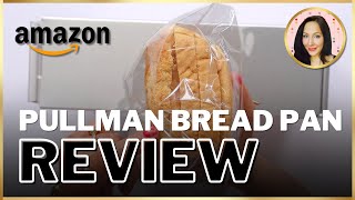 USA PAN PULLMAN LOAF PAN WITH COVER  Honest Review [upl. by Lekar379]