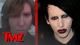 Marilyn Manson Without Makeup on quotEastbound and Downquot  TMZ [upl. by Fortna25]