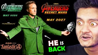 Marvel just announced their Future and it looks INSANE 🔥🤯 RDJ is Doctor Doom [upl. by Bili]