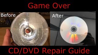 How to Resurface a Scratched DVD CD Game Disc  In 3 easy steps [upl. by Nadia]