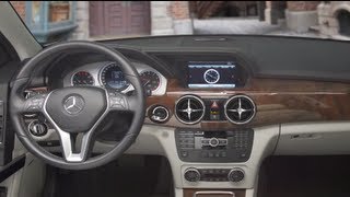 GLKClass Interior Features  MercedesBenz Compact SUV [upl. by Wilek]