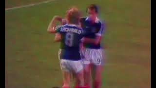 QWC 1982 Scotland vs Israel 31 28041981 [upl. by Buote]