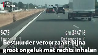 Verkeerspolitie dit gaat echt maar nét goed  RTV Utrecht [upl. by Kissee]