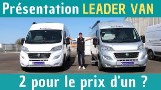 Présentation DOUBLE du LEADER VAN quotModèle 2021quot Instant CampingCar [upl. by Laenaj]