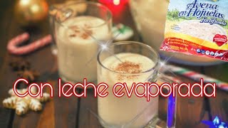 Atole de Avena con Leche evaporada exquisito [upl. by Ingelbert879]