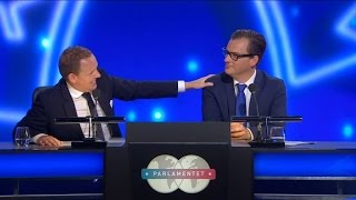 André Wickströms quotfruquot ger sin kärleksförklaring  Parlamentet TV4 [upl. by Neirod]