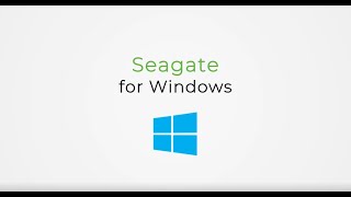 Getting Started with your Seagate Drive in Windows [upl. by Thurlough898]