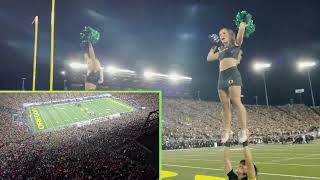 College Football Traditions Shout At Oregon In 4K [upl. by Kennie]