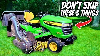 Do These 3 Things to Keep Your Mower Running ALL Season Long [upl. by Khudari]