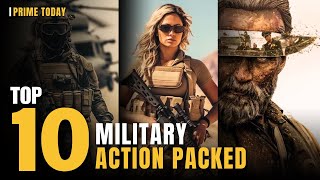 Top 10 MILITARY WAR Movies  Best Action Movies to Watch Now 2024 [upl. by Lesly]