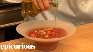 How to Make Spanish Gazpacho [upl. by Atiuqam]