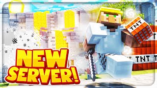 THE BRAND NEW MINECRAFT FACTIONS SERVER Minecraft Factions [upl. by Nilahs]