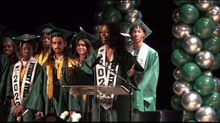 National Anthem  Performed by Gabrielle Domont Arts High School Class of 2023 Graduation [upl. by Audwen]