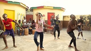 Bizung students perform the Sinte dance  Tamale Ghana [upl. by Edwin726]