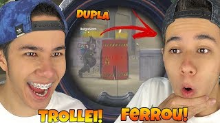 MATEI MINHA DUPLA EXPLODINDO O BARRIL NA CARA DELE NO FREE FIRE Pistolou [upl. by Llewon907]