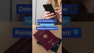 Ab 2030 Digitaler Reisepass für EUBürger 📱🇪🇺✈️ [upl. by Millian]