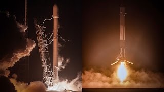 quotThe Falcon has landedquot  Recap of Falcon 9 launch and landing [upl. by Florin]