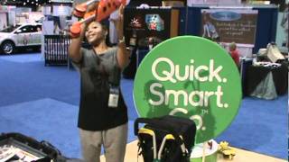 Scramble Bug space saving fold up ride on toy 4 Kids  AbC kids expo [upl. by Prinz]