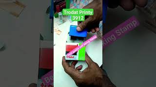 how to make trodat Printy 3912 for receipt only trodat youtubeshorts [upl. by Kcirdes]