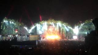 Tomorrowland 2014 Weekend 2 Hardwell  Spaceman  Rocket [upl. by Ciapha511]