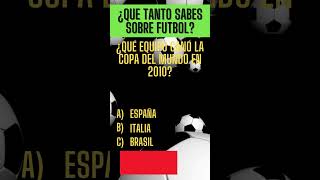 Que tanto sabes sobre fútbol futbol preguntas preguntasyrespuestas respuestas fútbol acertijo [upl. by Venator]